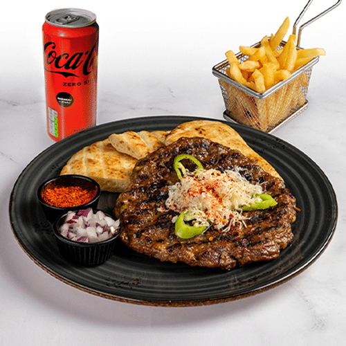 Gourmet pljeskavica Combo Menu Zero