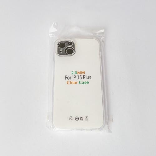 Silicone Case transparent iPhone 15 Plus