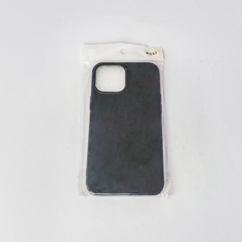 Silicone Case schwarz iPhone 12 Pro