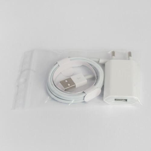 iPhone Ladekabel mit USB-Netzstecker
