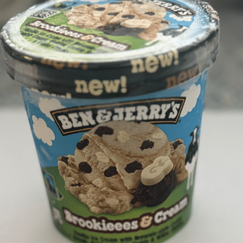 Ben & Jerrys Brookieees & Cream