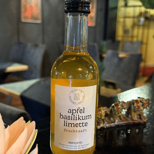 Apfel-Basilikum-Limette