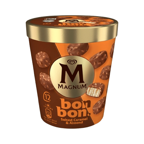 Eskimo Magnum bonbon Gold Caramel Billionaire, 204 ml