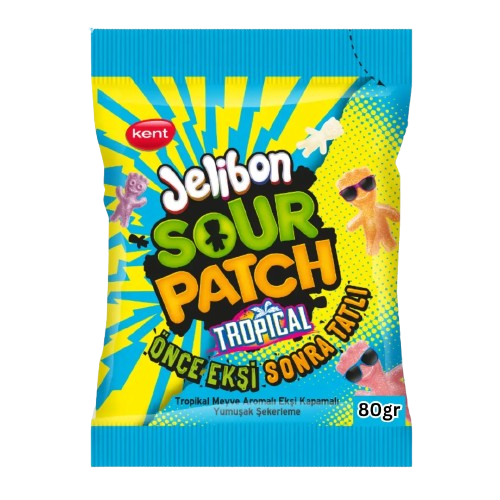 Mondelez Sour Patch Tropical, 80g