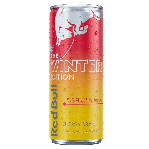 Red Bull Winter Edition: Fuji-Apfel & Ingwer, 250ml