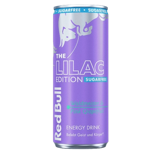 Redbull Lilac Edition Zero: Waldmeister & Pink Grapefruit, 0,25l