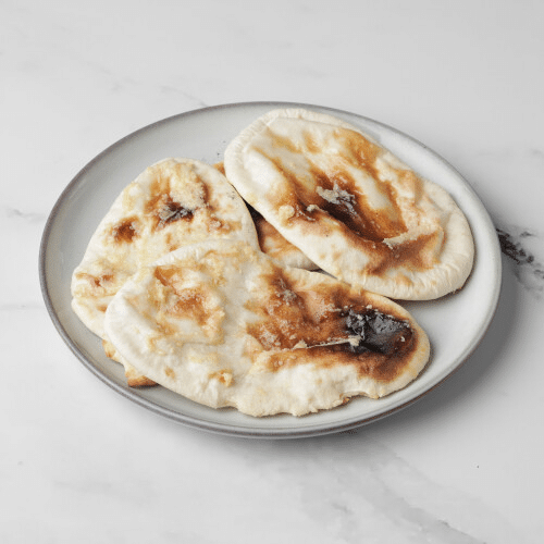 Bio Knoblauch Naan (2 Stück, vegan)