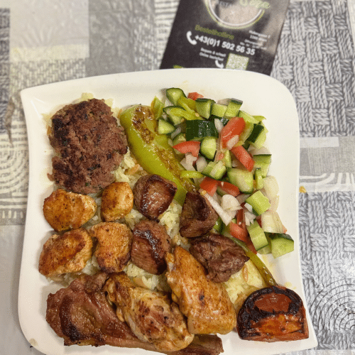 Gemischter Grillteller (für 1 Person)
