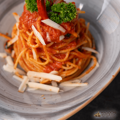 Spaghetti All Arrabbita