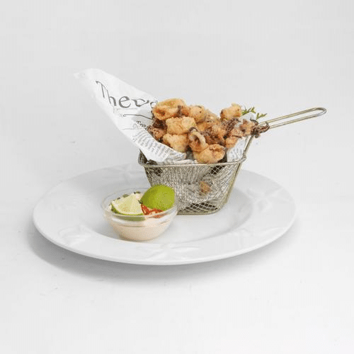 Crispy Calamare-Limetten