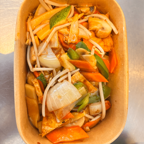 Gemüse Tofu