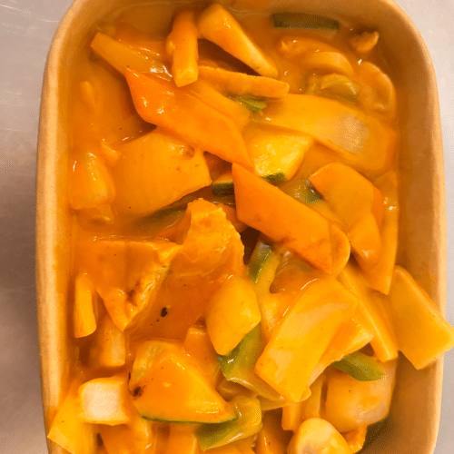 Red Curry Tofu (scharf)