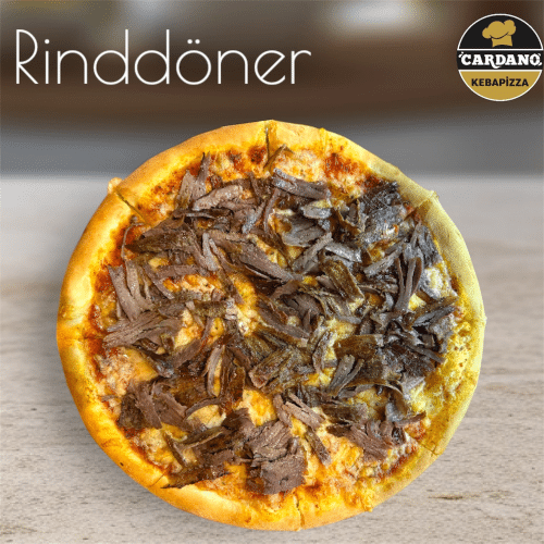Pizza Döner-Rindfleisch